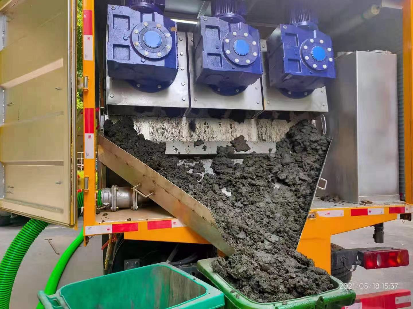 德惠化粪池清掏城市维护站-泥浆净化干湿分离处理